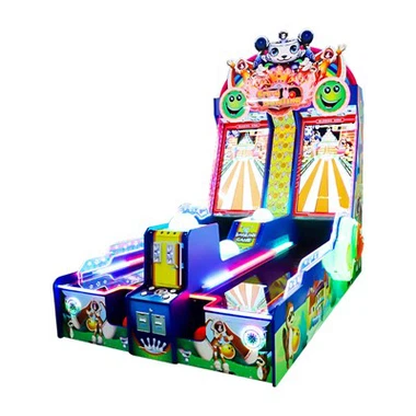 Gekke bowlingspelmachine